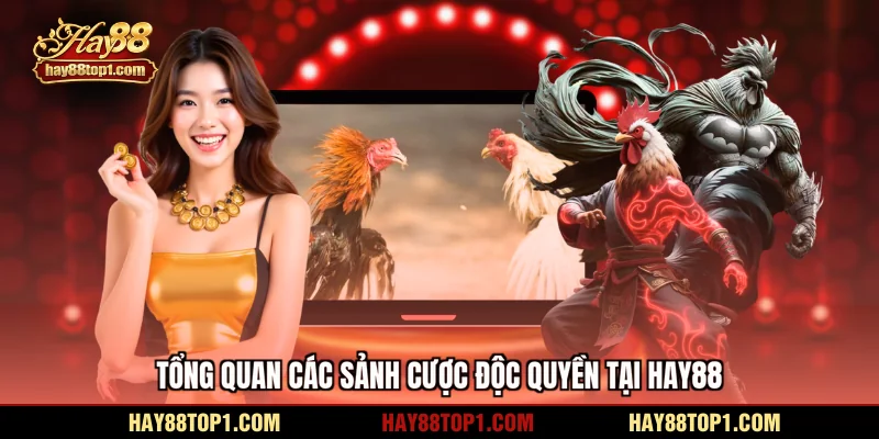 Tổng quan các sảnh cược độc quyền tại HAY88